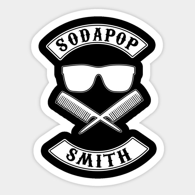 SodaPop Smith Official Rocker Shirt Sticker by SodaPopSmith